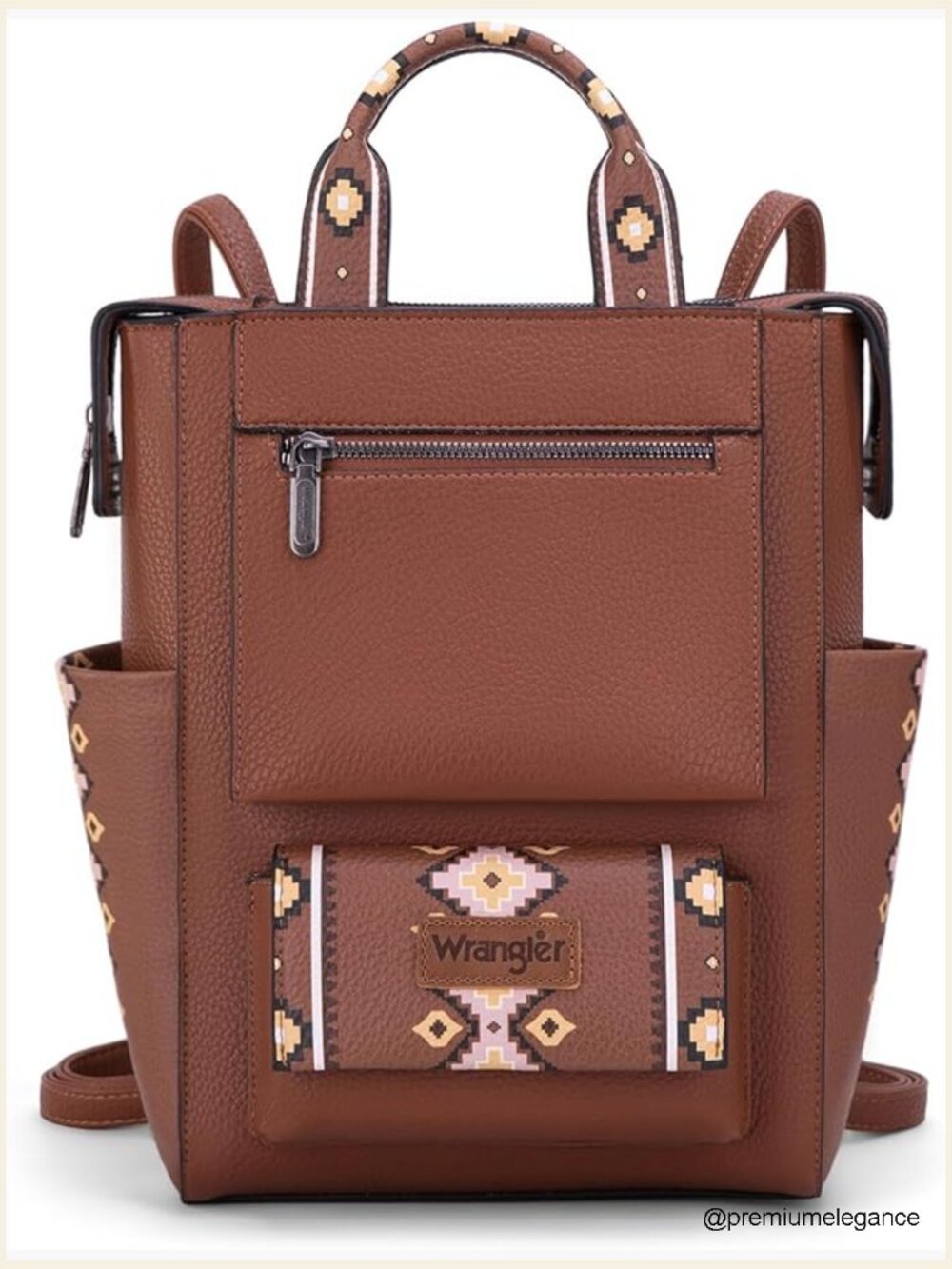 Aztec Backpack Purse Women Convertible Anti-theft Adjustable Straps